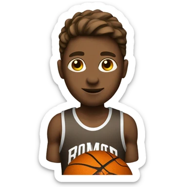 Create an Basketball, Bronze tier sticker