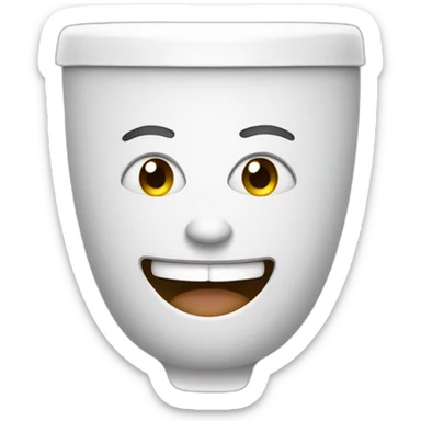 smiling-toilet-full sticker