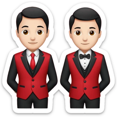 matching card sticker