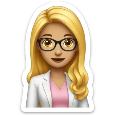 girl interior designer sticker