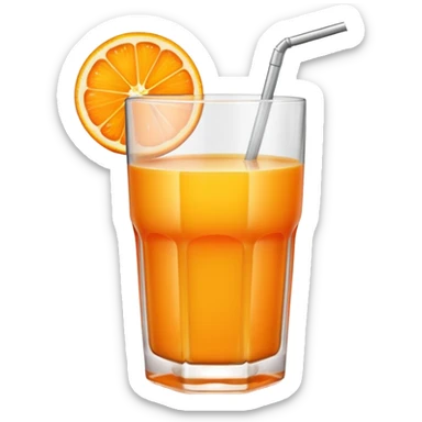 vaso jugo sticker