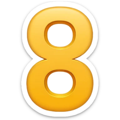 Just the number 26 with a white background sticker