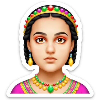 Colorful Parade Participant sticker