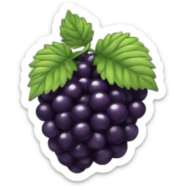 Purple BlackBerry sticker