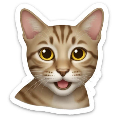 Cat sticker