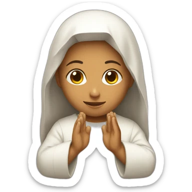 prayer sticker