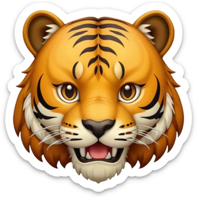 a Saber-toothed tiger sticker