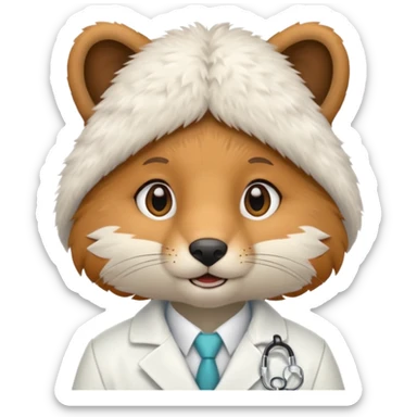 medic animals sticker
