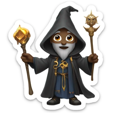 wizard gang member sticker