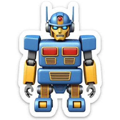 Ultra Realistic transformer at nuclear power plants sticker