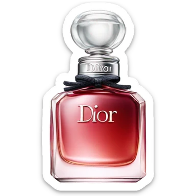 Dior perfume sticker