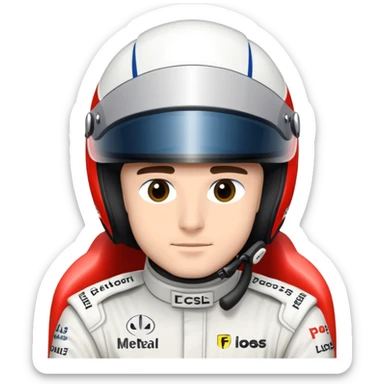 Charles leclerc his F1 car sticker
