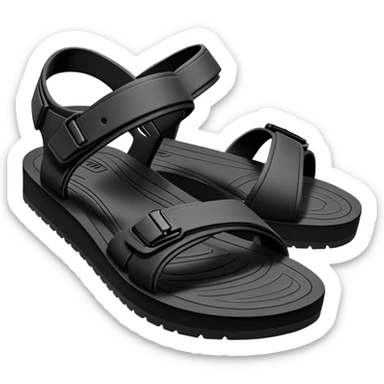 Teva sandals, platform  sticker