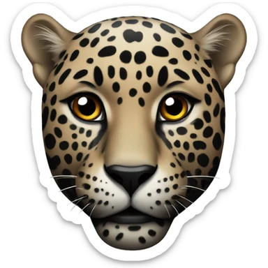 Black Jaguar sticker