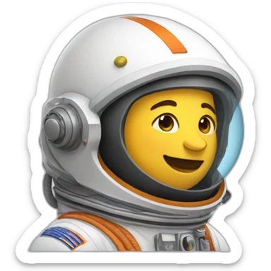 cosmonaut geniune sticker