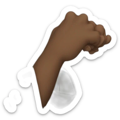 jovenen liberal levantando la mano queriendo participar sticker