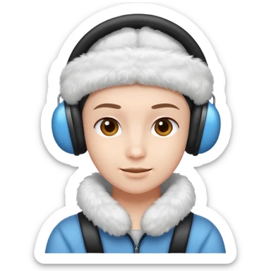 Protectores de orejas sticker