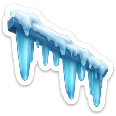 icicle sticker