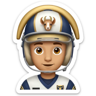 Naval academy football goat emoji sticker