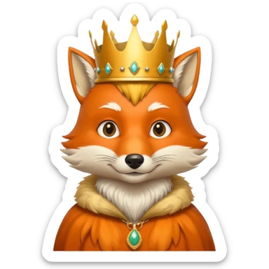 king fox sticker