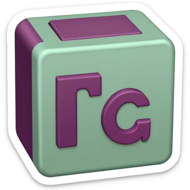 animated gif the word Sent in sage green and plum colors sticker