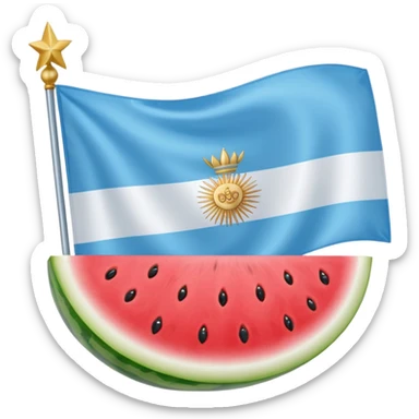 🍉🍓🎀🇦🇷 sticker