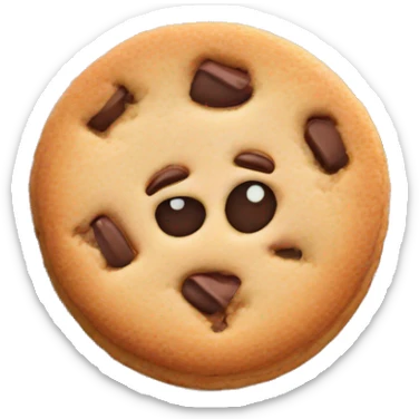 Light pink auger cookie  sticker