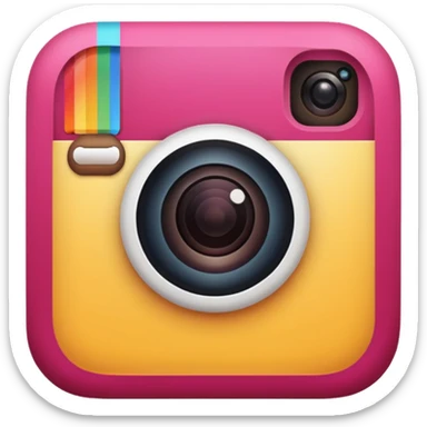 Instagram logo sticker