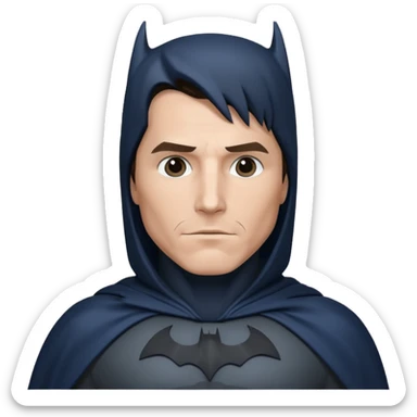 christian bale batman sticker