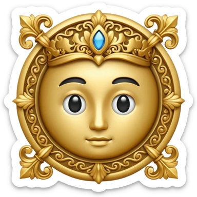 On the left symbol sticker