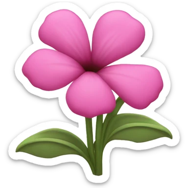 pink flowers  sticker