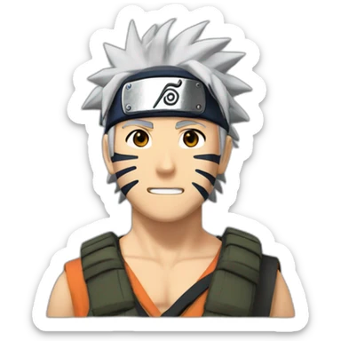 Naruto buen día  sticker