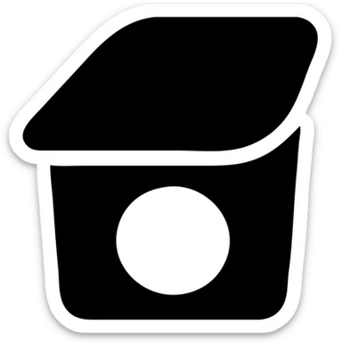 A sauce in a fast food packaging with a green background sticker