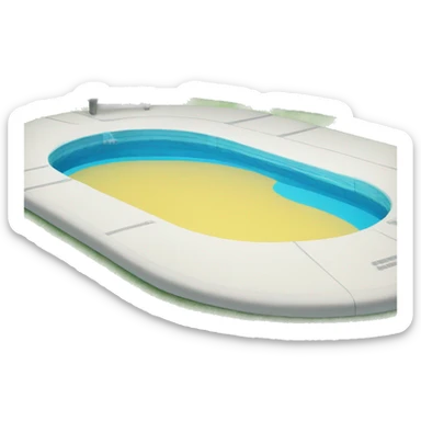 trampoline swimming pool sticker