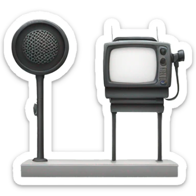 sign that shows that live (like a broadcast) sticker