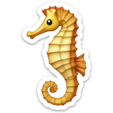 Seahorse sticker