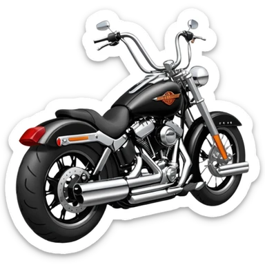 Softtail Harley Davidson sticker