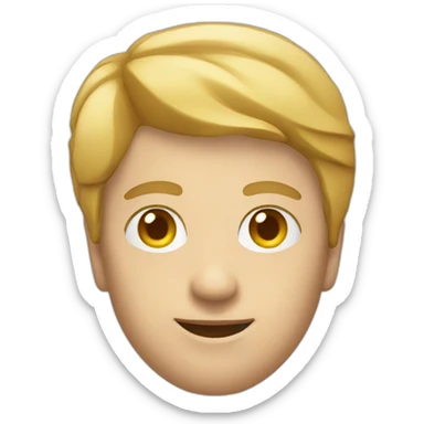 person with a tile for a head sticker