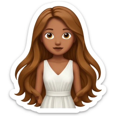 Saçın boyunu biraz daha uzatır mısın ilki gibi yapıp  sticker