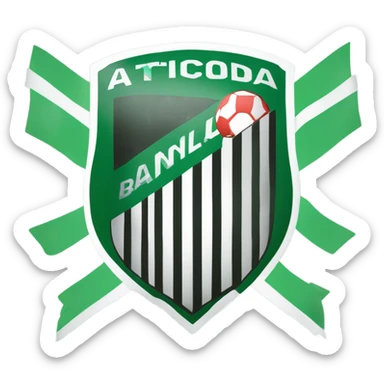 escudo del club atletico banfield  sticker