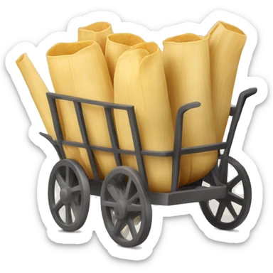 Carrito de tamales  sticker