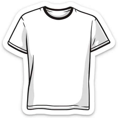 designer t-shirt sticker