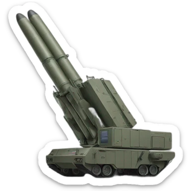 portable american 6 missile launcher pad sticker