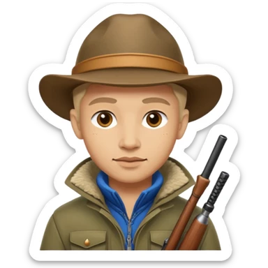 Un chasseur alpin français  sticker