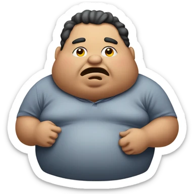 Fat older brother that can’t stop eating sticker