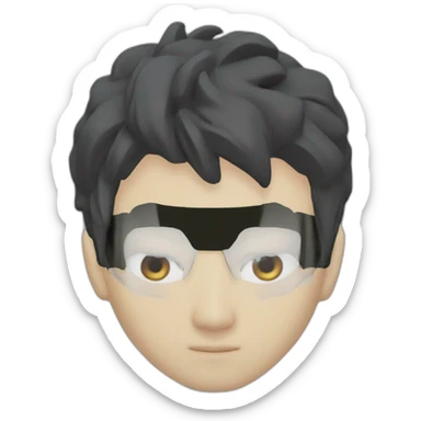 Gojo Satoru sixième œil  sticker