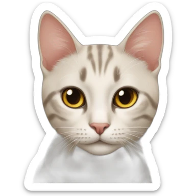 Cat proposed love sticker