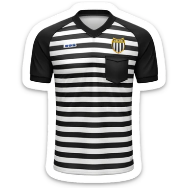 soccer refere jersey sticker
