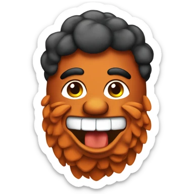 Tandoori chicken  sticker