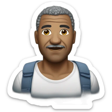 Black man Jean-Marie Bigard sticker